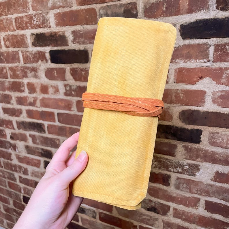 Sewing Pattern for Canvas Tool Roll image 7