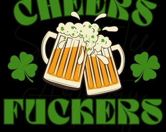 Funny St Patrick's Day Beer PNG: Irish Bar Crawl Design (Digital Download)