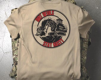 Dirt Devils Stay Nasty – HYEX Engineer Castle Crew Tee