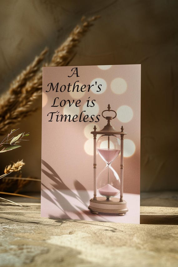 Heartfelt Mother's Day Card - Birthday Card for Mom - Timeless Expression of Love - Thoughtful Mother's Day Gift