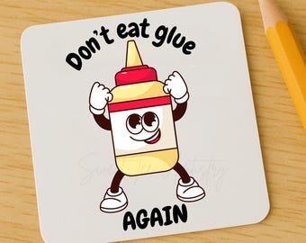 Funny Lunchbox Notes for Kids: Encouraging Quote Cards (Digital Download, 2.5" Square, PDF)