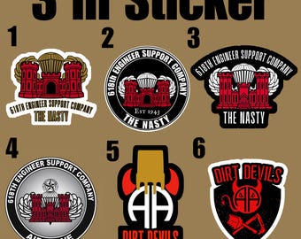 Dirt Devils & The Nasty Stickers – 3-Inch