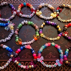 Arcane Inspired Kandi Bracelets! Jinx, Powder, Vi, Caitlyn, Sevika, Silco, Ekko, Heimerdinger, Viktor, Jayce, Mel, Ambessa!