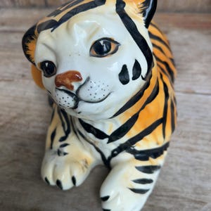 Japan Ceramic Tiger - Etsy
