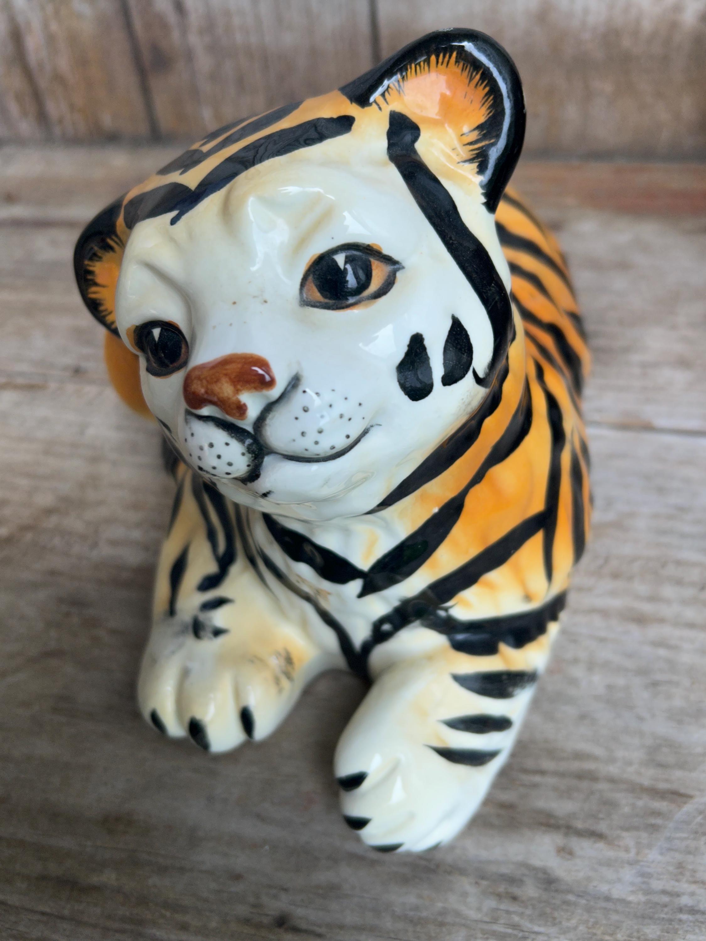 Japan Ceramic Tiger - Etsy