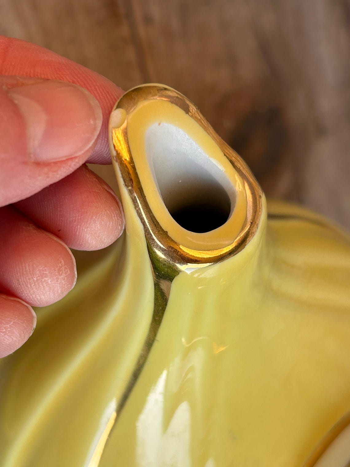 Vintage Hall Aladdin Teapot Infuser Yellow With Gold Details 3 Pieces ...