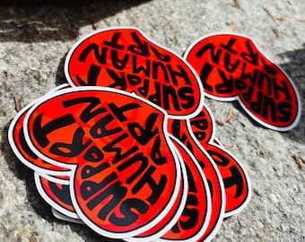 Support Human Artists Heart Sticker