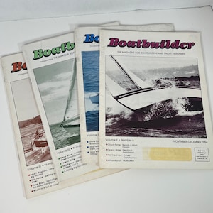 Boatbuilder Magazine Constructeurs de bateaux amateurs Steel Boat News Yacht Designers 84-85