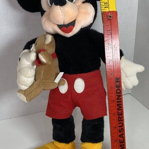 1992 Disney World Teddy Bear Convention Mickey Mouse Plush image 6