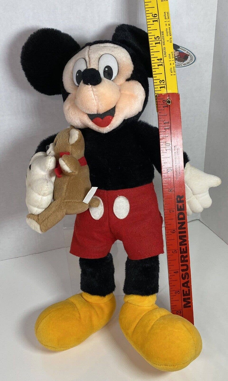 1992 Disney World Teddy Bear Convention Mickey Mouse Plush image 6