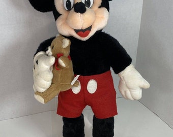 1992 Disney World Teddy Bear Convention Mickey Mouse Plush