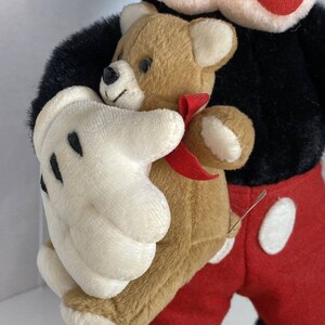 1992 Disney World Teddy Bear Convention Mickey Mouse Plush image 2
