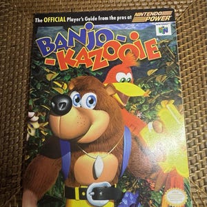 Banjo-Kazooie Official Players Guide N64 – Nintendo Power 1998 image 1