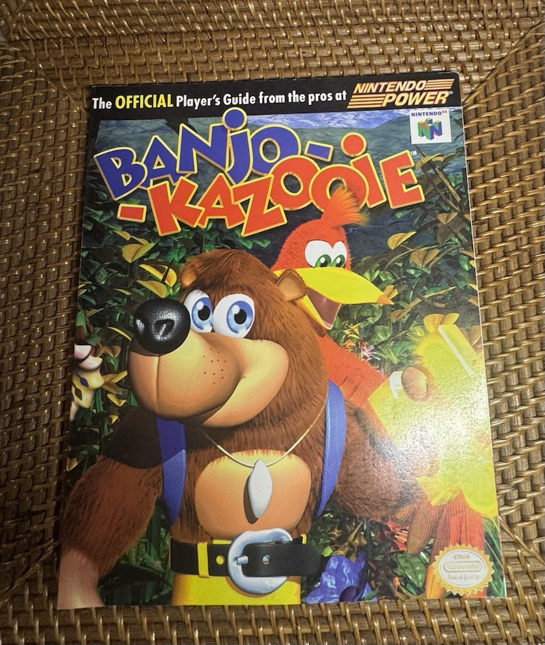 Banjo-Kazooie Official Players Guide N64 – Nintendo Power 1998 image 1