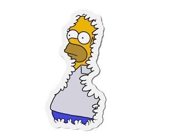 Homer se met au frigo