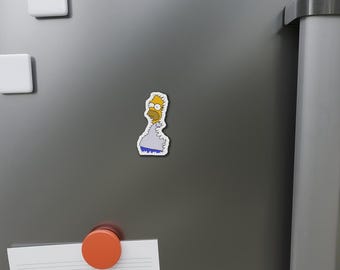 Homer volta para o ímã de geladeira para fãs dos Simpsons e referências engraçadas a memes