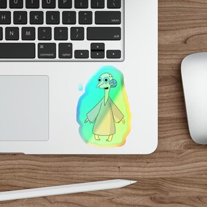 Mr. Burns Holographic Sticker: Simpsons X-Files Parody Decal image 4