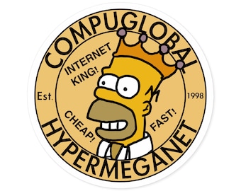 CompuGlobal HyperMegaNet - Adesivo