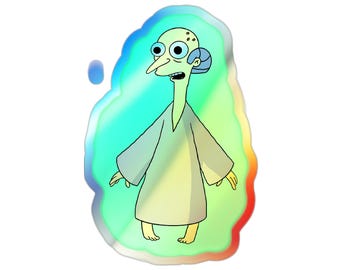 Adesivo holográfico do Sr. Burns: Paródia dos Simpsons Arquivo X