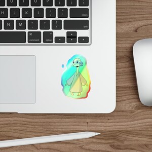 Mr. Burns Holographic Sticker: Simpsons X-Files Parody Decal image 3