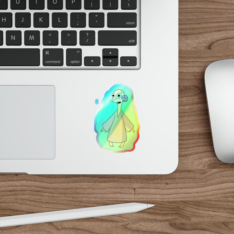 Mr. Burns Holographic Sticker: Simpsons X-Files Parody Decal image 3