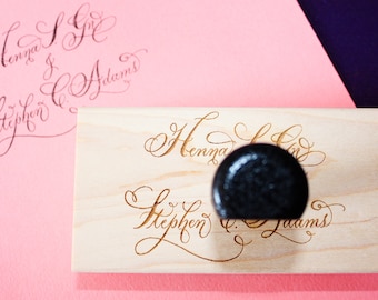 Names Calligraphy Stamp - Extra Large