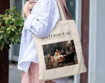 Waterhouse Tote Bag - Calidad Premium - La Dama de Shalott (1888)