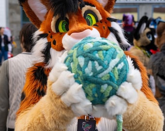 Yarn Ball Fursuit Prop