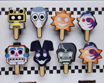 Glam Series (Freddy and Pals Pawpsicle Pins)