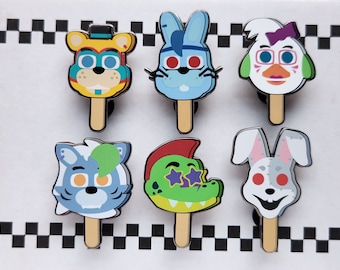 Glam Series (Freddy and Pals Pawpsicle Pins)