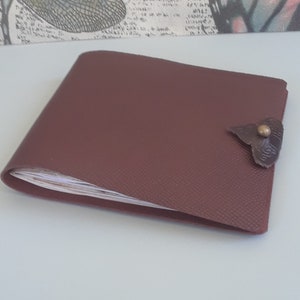 Leather Pocket Journal Notebook