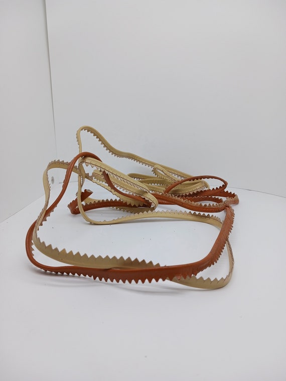 Leather Piping in Two Colors for Sewing and Crafting Etsy