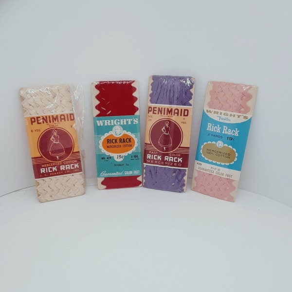 Vintage Rick Rack Etsy