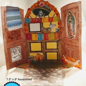 Descarga Digital Imprimible Dia de los Muertos Ofrenda Altar