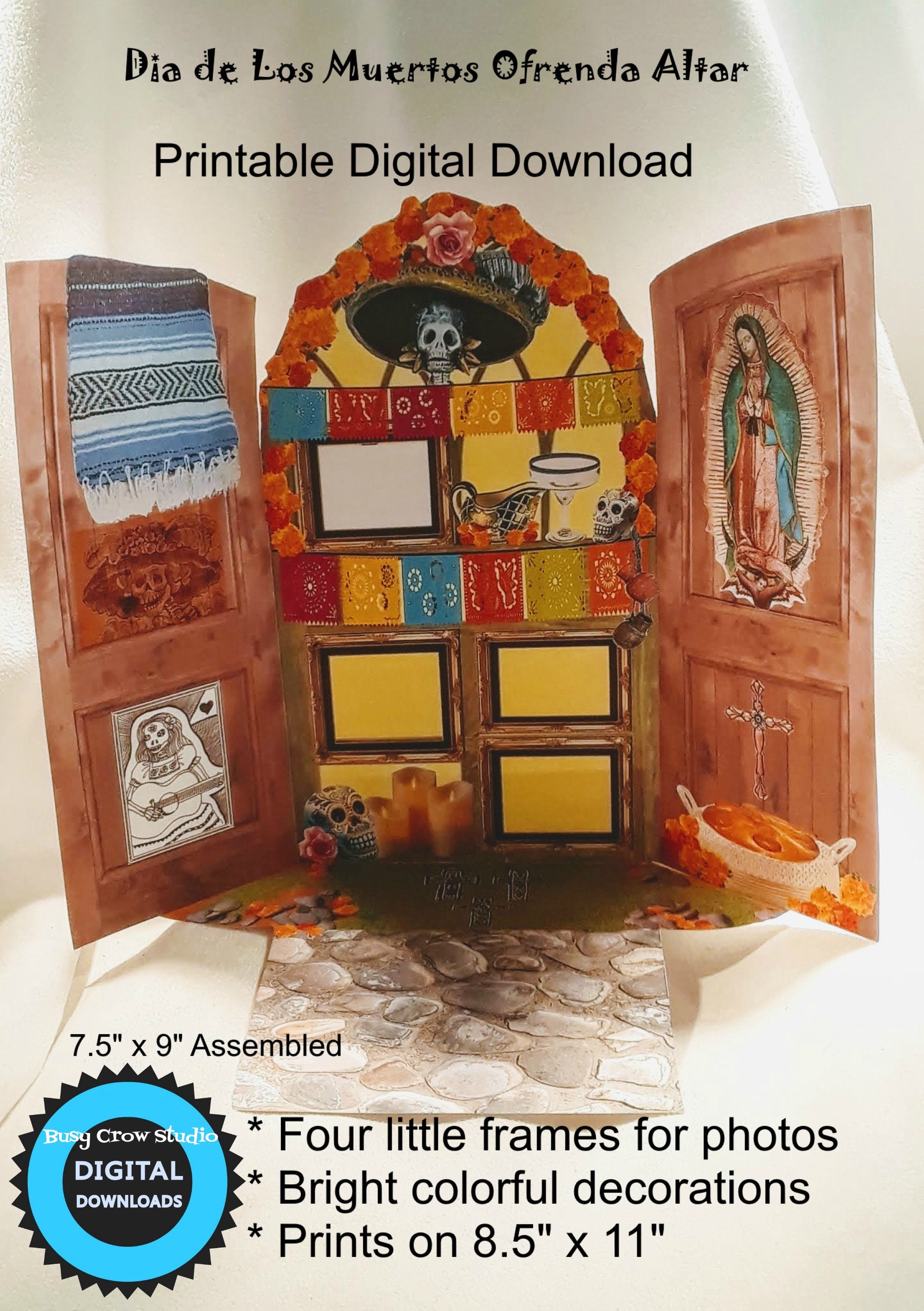 Digital Ofrenda Template Digital Ofrenda Template