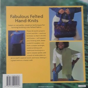 Fabulous Felted Hand Knits and Knit One Felt Too Knitting Books image 2