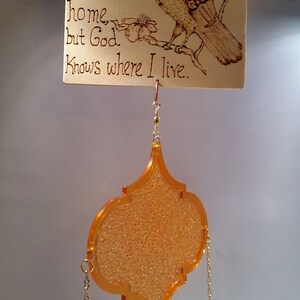 Welcome to My Nest Wind Spinner Suncatcher
