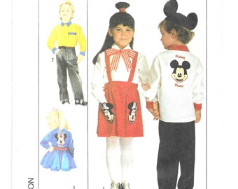 Vintage Simplicity 8260 Adorable Childrens Clothing with Mouse Design