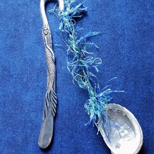 Treasure of the Sea Mermaid Metal Bookmark