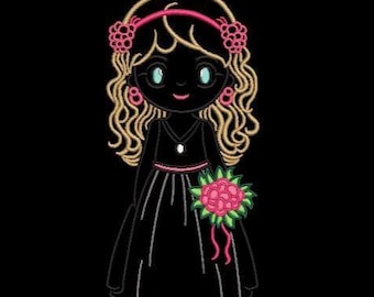 Precious Moments Flower Girl