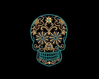Day of the Dead Embroidery Design