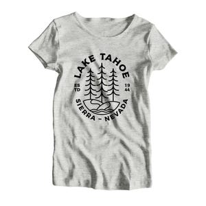Lake Tahoe T-Shirt, California Shirt, California Retro Shirt, Nature Shirt, Outdoors Shirt, Comfort Colors, Camping T-shirt, Nevada Shirt