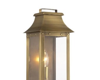 New Acclaim Lighting Manchester 1 Light Outdoor Wall Sconce with Clear Glass