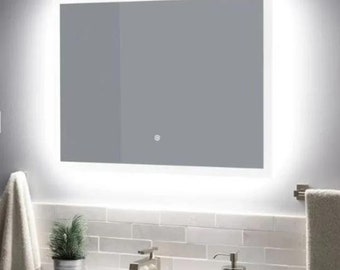 New 32" Araica Lighted Mirror with Tunable Led with Touch Sensor