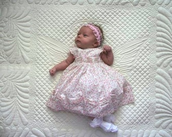 Angel Baby Wholecloth-Digital Quiting Pattern for longarm machines-Digital Download-zipped file-not for printing