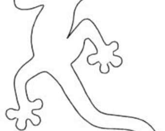 Gecko-Motif- DigitalQuilting Pattern for longarm machines-Digital Download-zipped file-not for printing