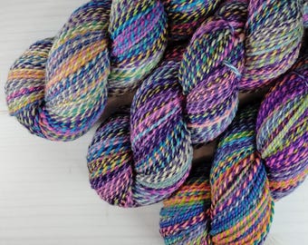 Twinkle Toes - ColorMix DK - Superwash Merino DK weight hand dyed yarn - marl - long gradient