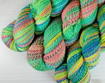 Jellybean - ColorMix DK - Superwash Merino DK weight hand dyed yarn - marl - long gradient