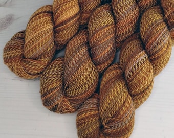 Tarnish - Grit Sock - Superwash Cheviot Wool/Nylon - Marl, gradient, hand dyed, hard wearing