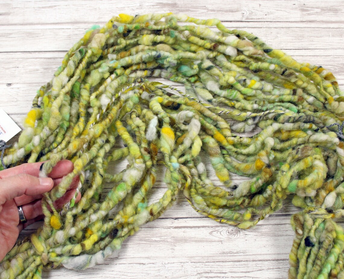 Handspun Teddy Bear Yarn Super Bulky Corespun GROUCHY Etsy